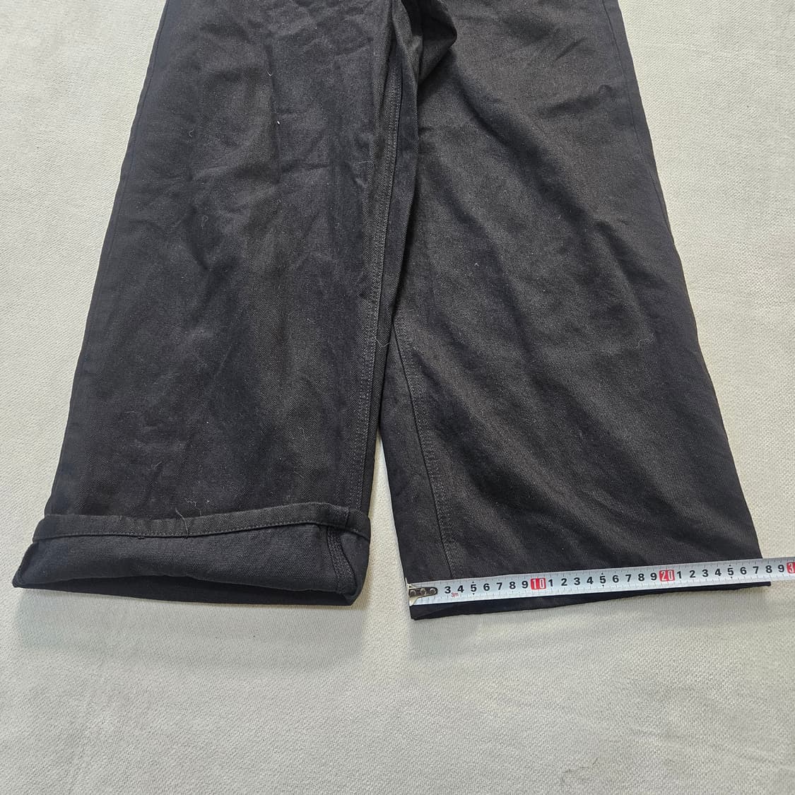 25 플랙 여성 와이드 데님 팬츠 0312Y 상품이미지8