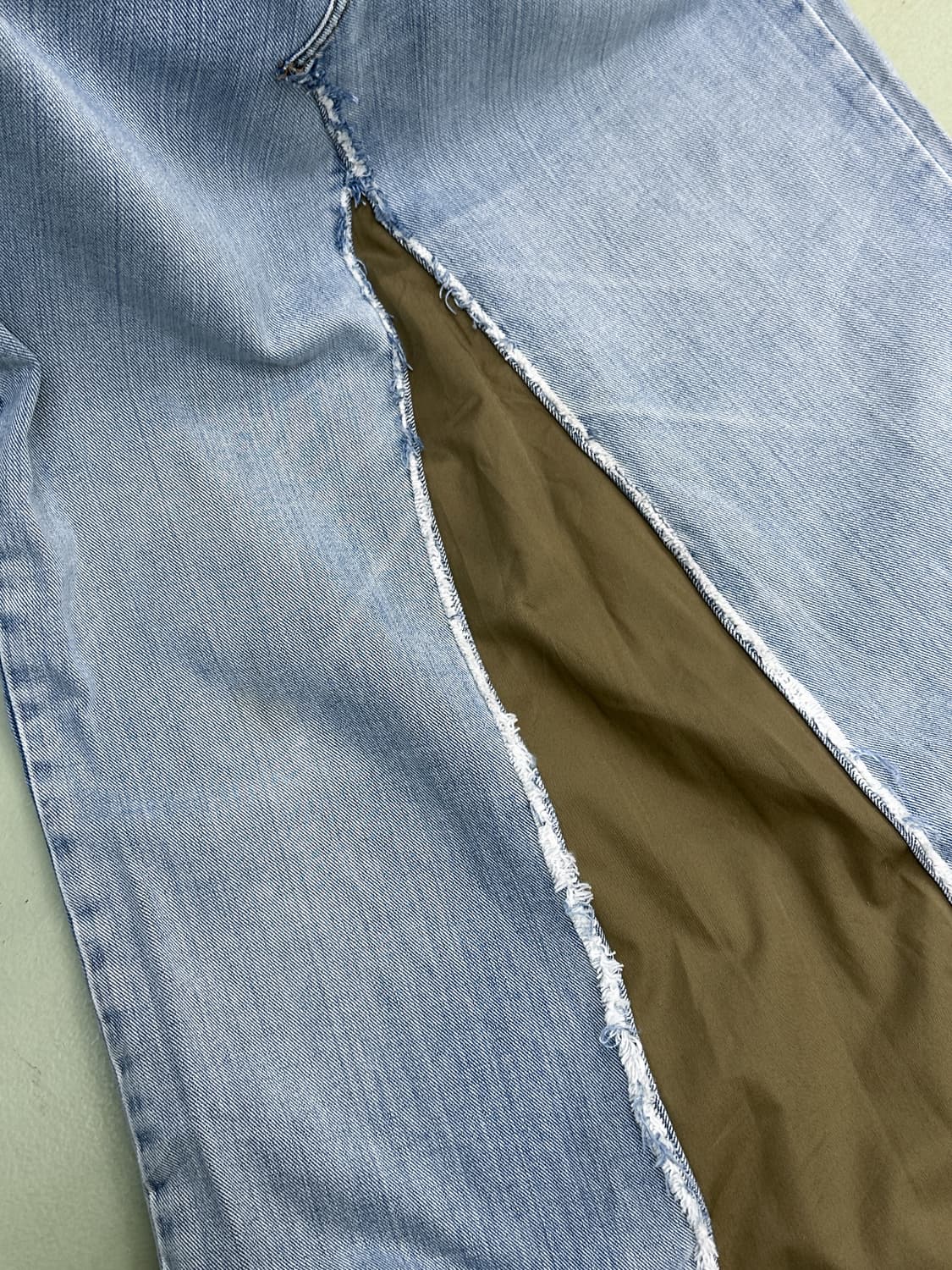 levi’s remake denim maxi skirt 상품이미지5