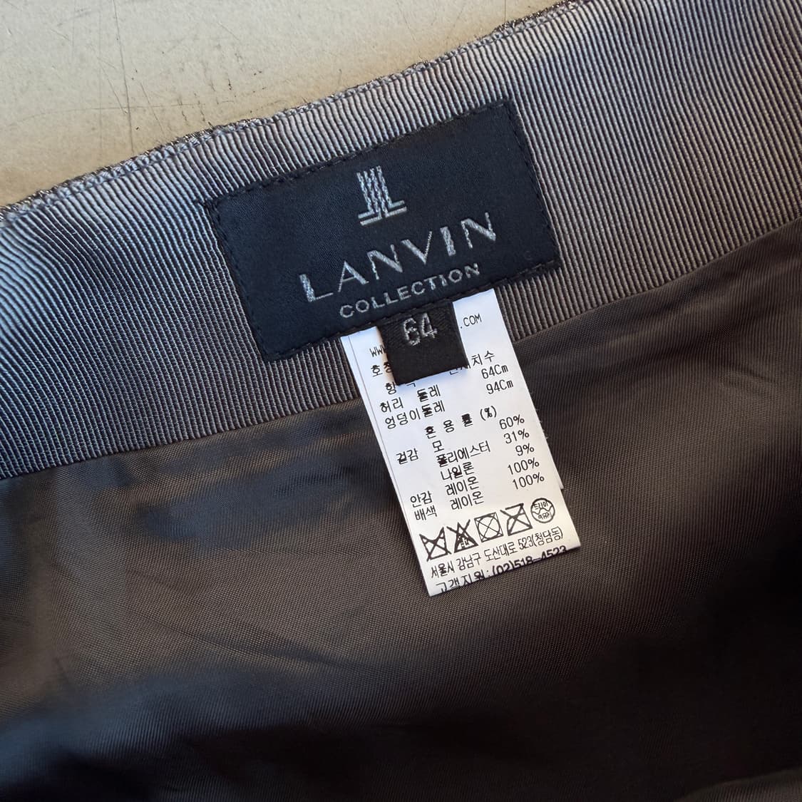 랑방 20fw 플리츠 스커트 상품이미지6