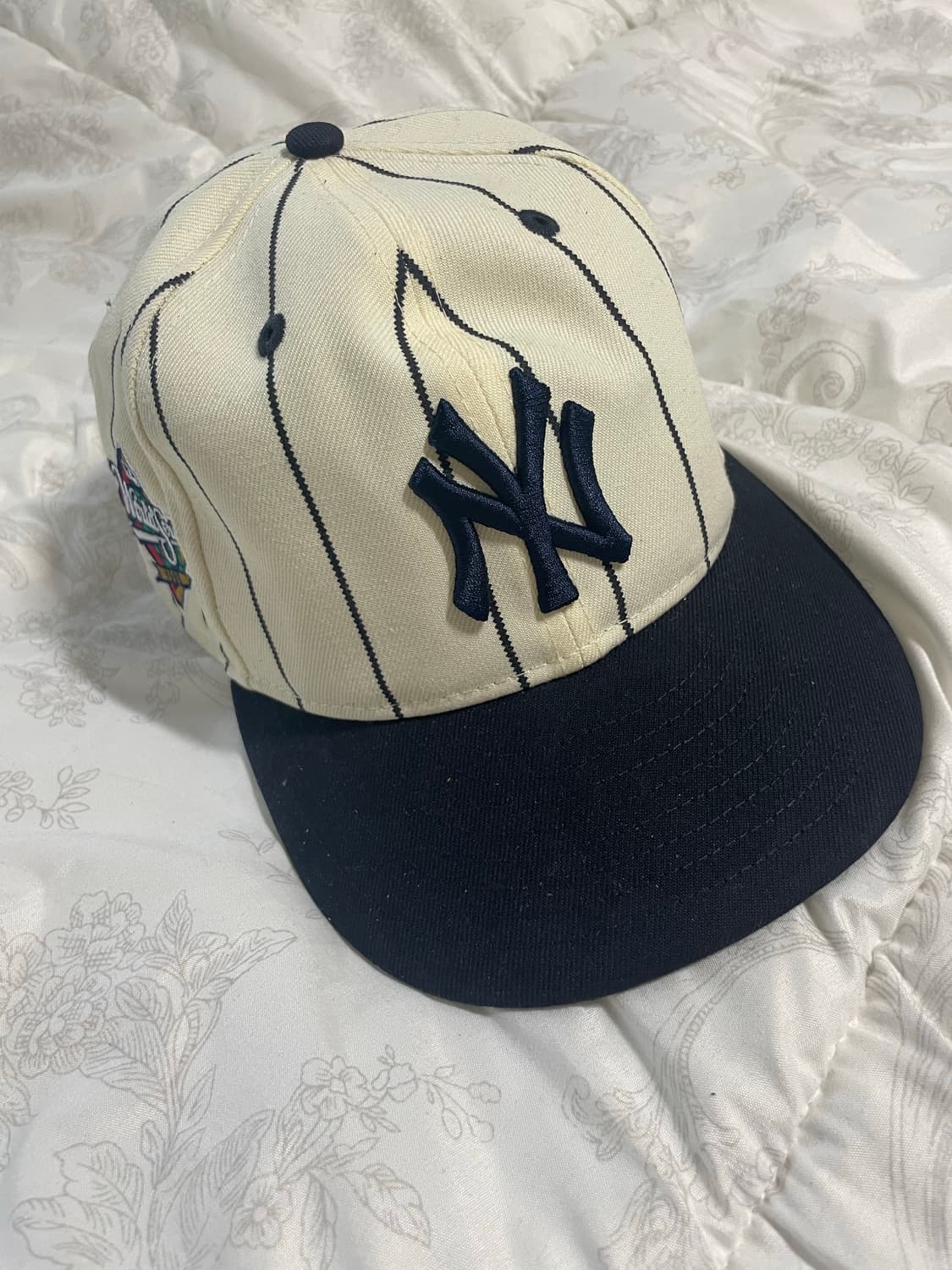 뉴에라 뉴욕양키스 월드시리즈 스트라이프 피티드캡 59fifty 7 5/8 상품이미지1