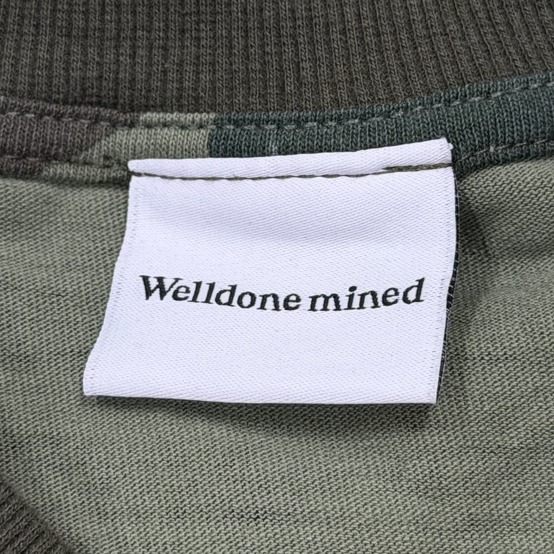 빈티지 밀리터리 카모 롱슬리브 긴팔티 상품이미지4