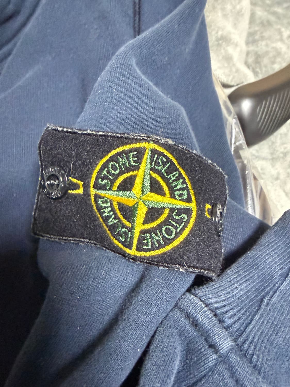 스톤아일랜드 플리스 후드 L 상품이미지2