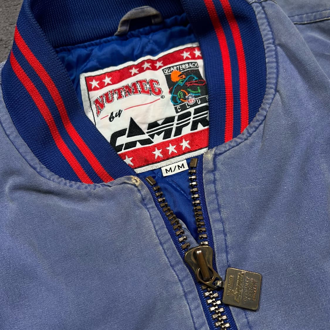 90's NUTMEG 뉴욕 자이언츠 올드스쿨 스타디움 자켓 상품이미지4