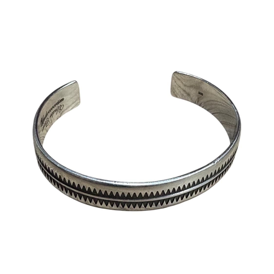 언더커버 Giz 뱅글 실버 팔찌 상품이미지1