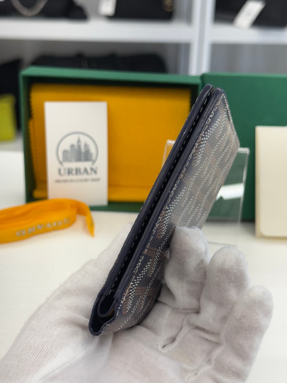 [OS] 고야드 빅투와르 스페셜 네이비 반지갑 상품이미지7