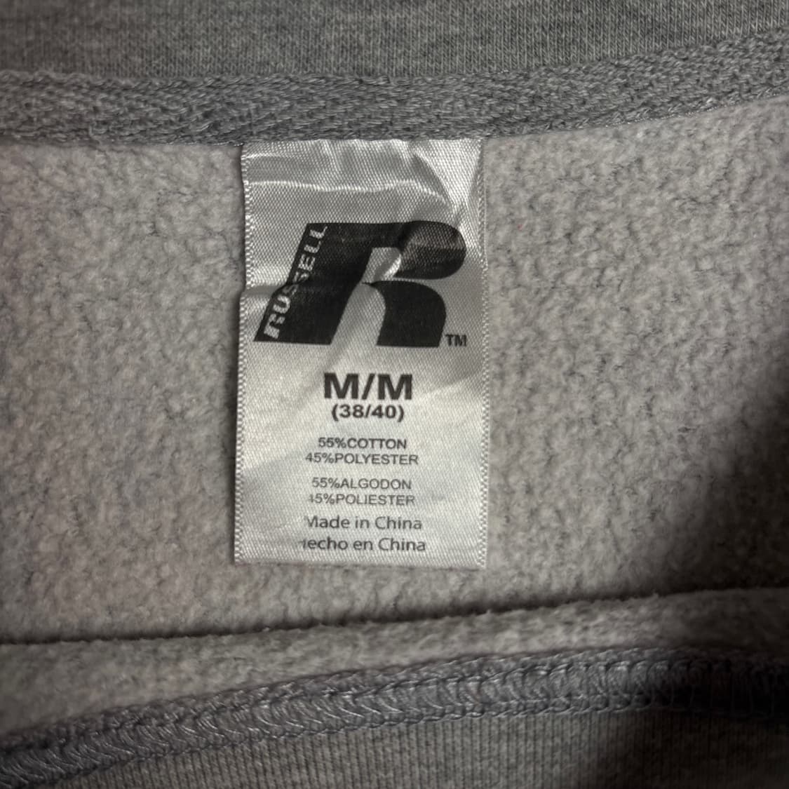 러셀애슬래틱 그레이 스웻셔츠 상품이미지5