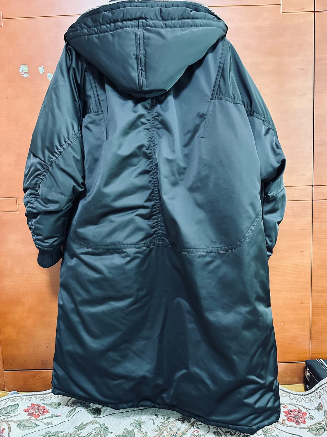 송지오 시그니처 카라리스 롱패딩 46 상품이미지6