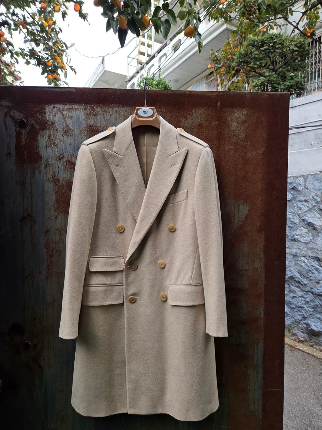 사르토리아 밀라네제 더블브레스티드코트 상품이미지10