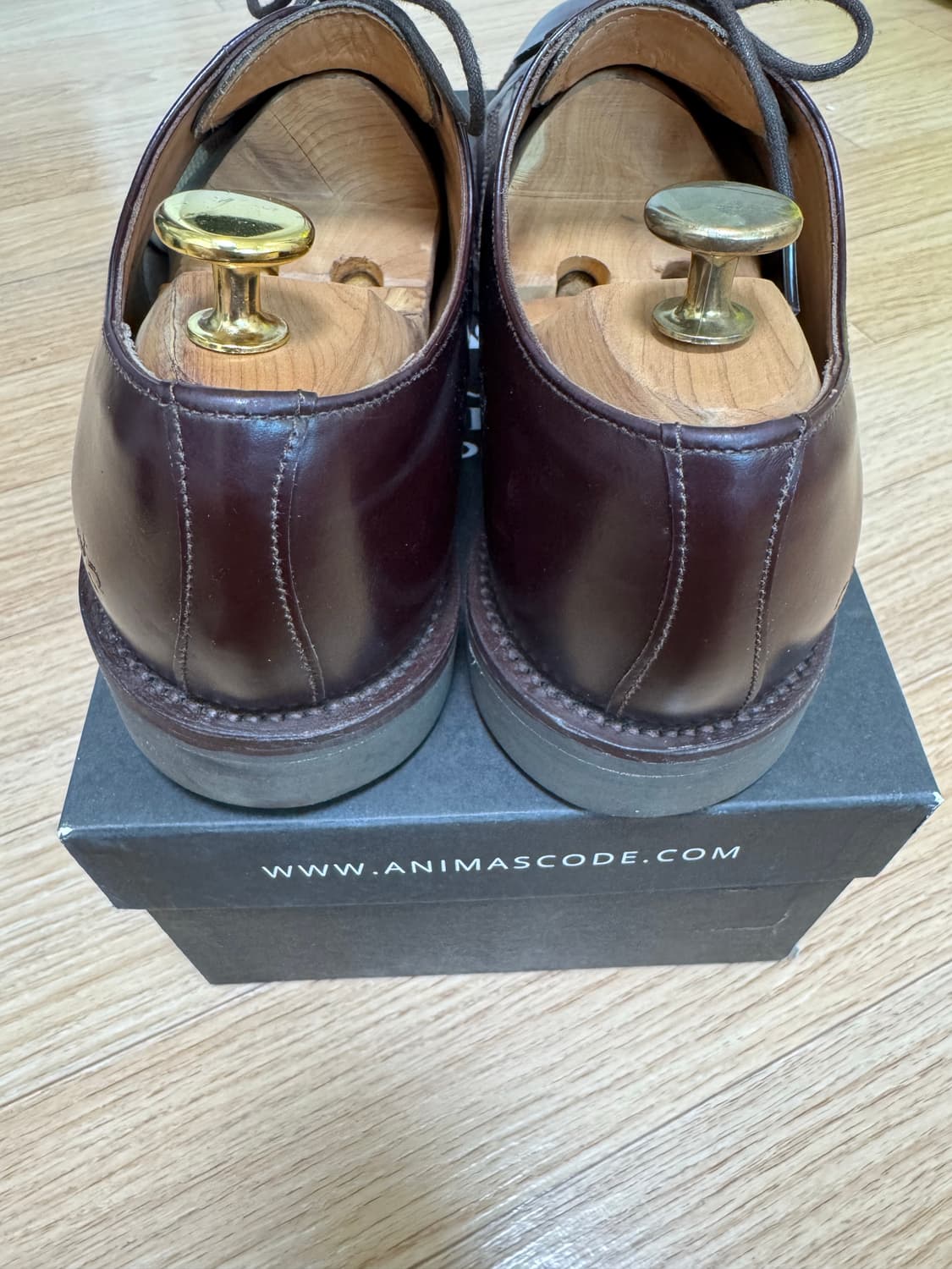 [UK9] 샌더스 밀리터리 더비 버건디 1128R 상품이미지6