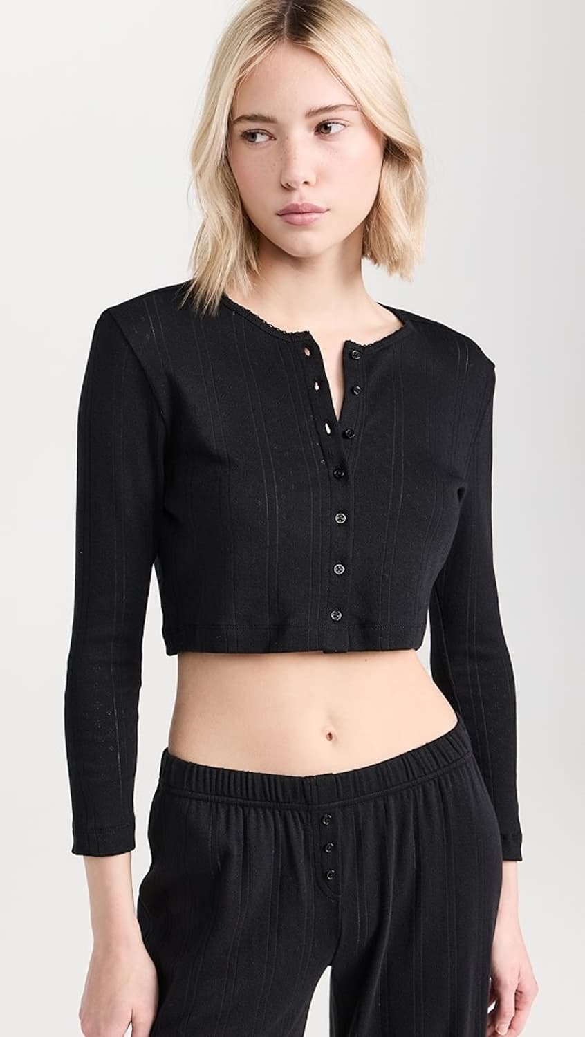 Coucou intimates 포인텔 가디건 상품이미지1