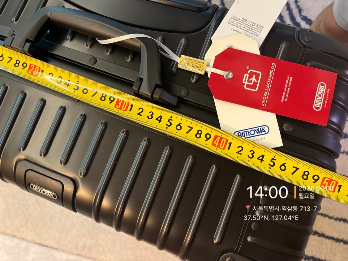 Rimowa Topas Stealth 77 e-tag 미사용 상품이미지4
