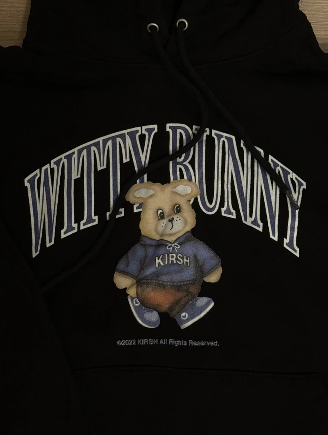 키르시 위티버니 후드티 블랙 상품이미지2