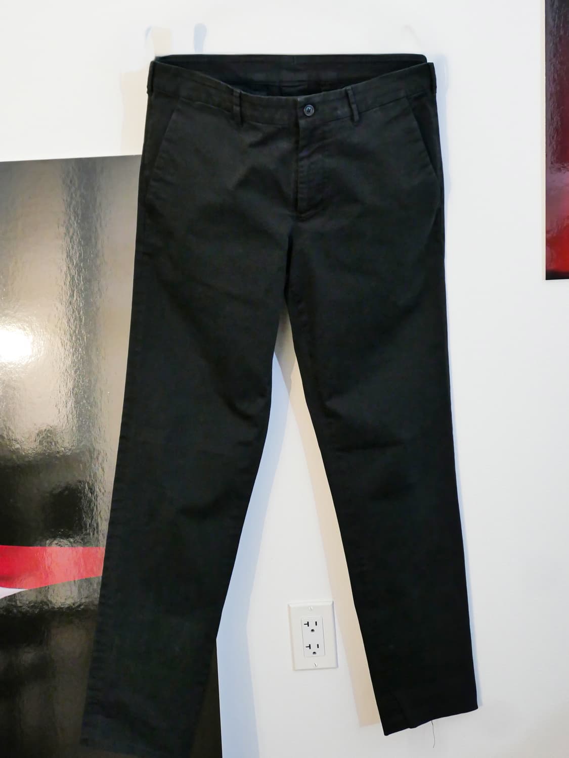 제목 프라다 by 라프시몬스 19시즌 코튼 팬츠 상품이미지1