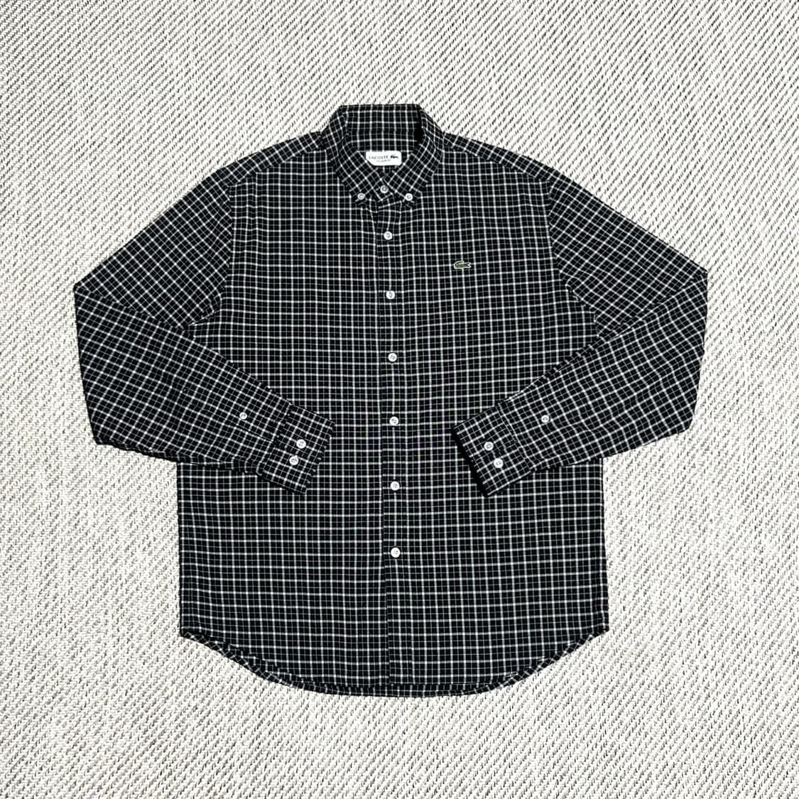 [M] Lacoste 라코스테 신형 체크셔츠 상품이미지1