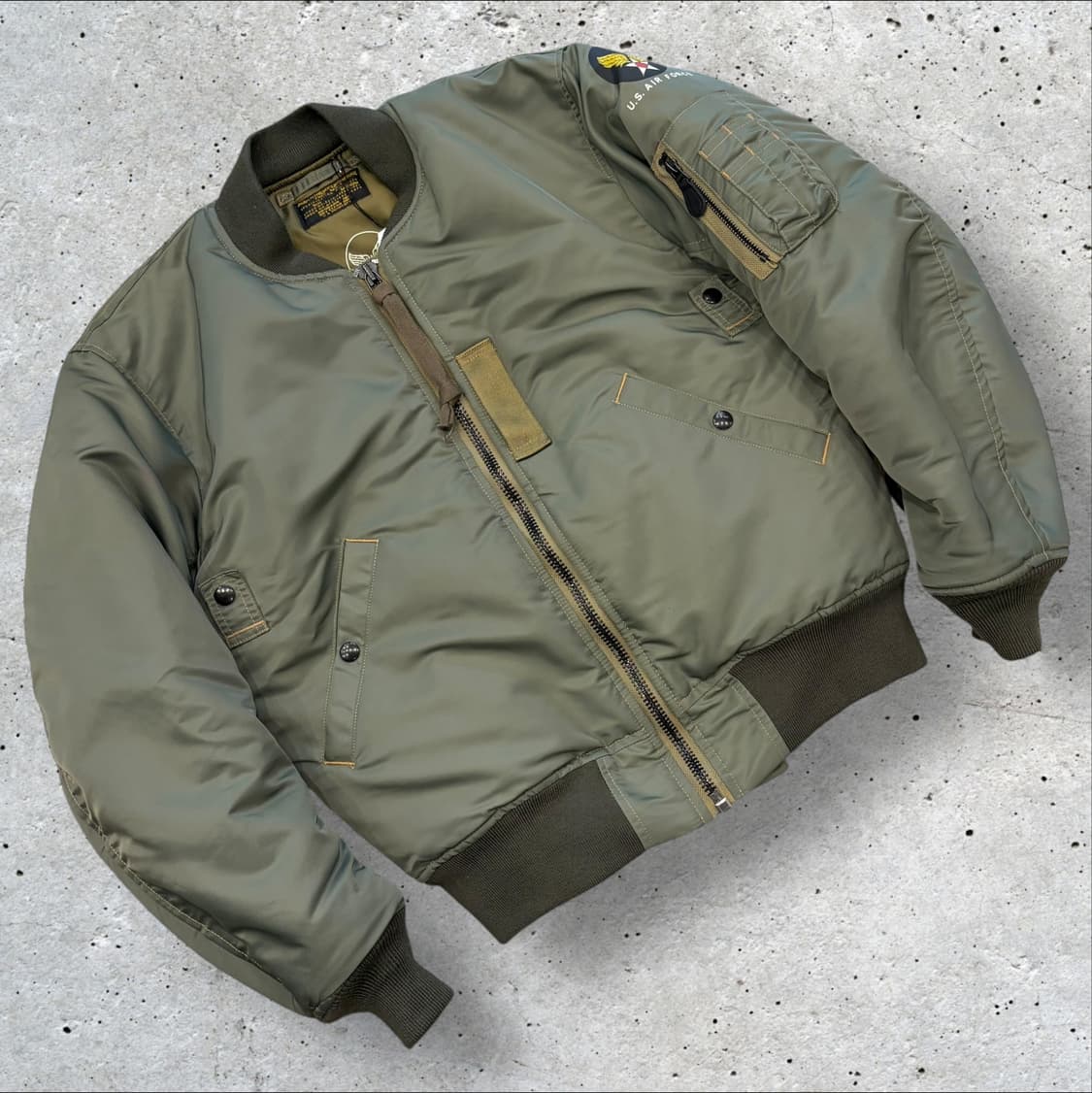 [M] 브론슨 마원 MA-1 항공 점퍼 자켓 C727 상품이미지1