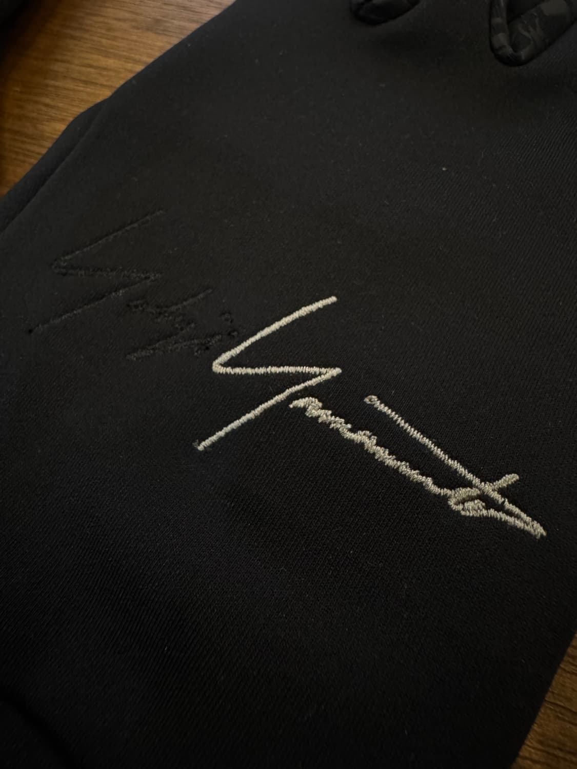 [L] 요지 야마모토 x 뉴에라 플리스 글러브 블랙 상품이미지2