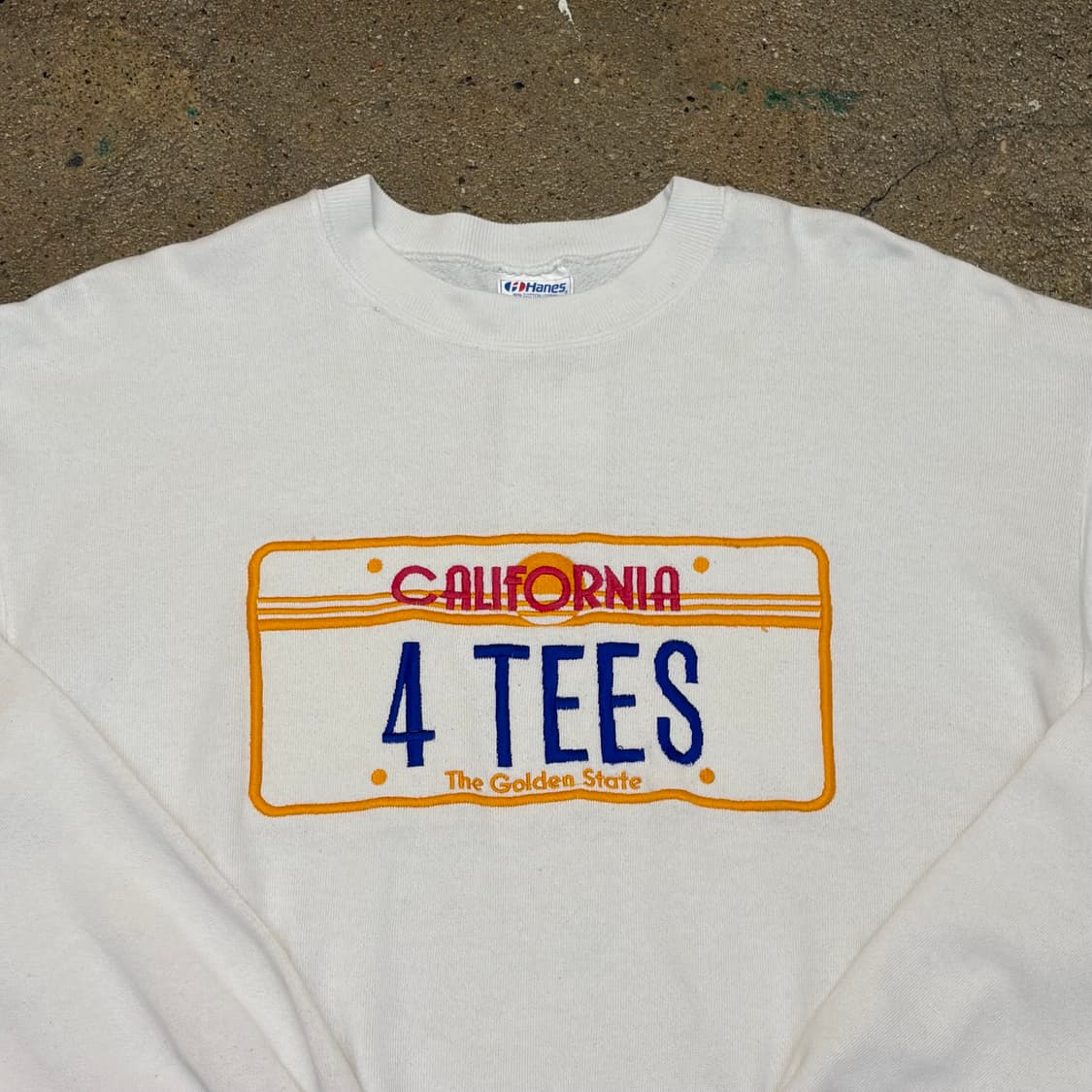 90s Made in USA 미국 빈티지 헤인즈 캘리포니아 맨투맨 상품이미지3