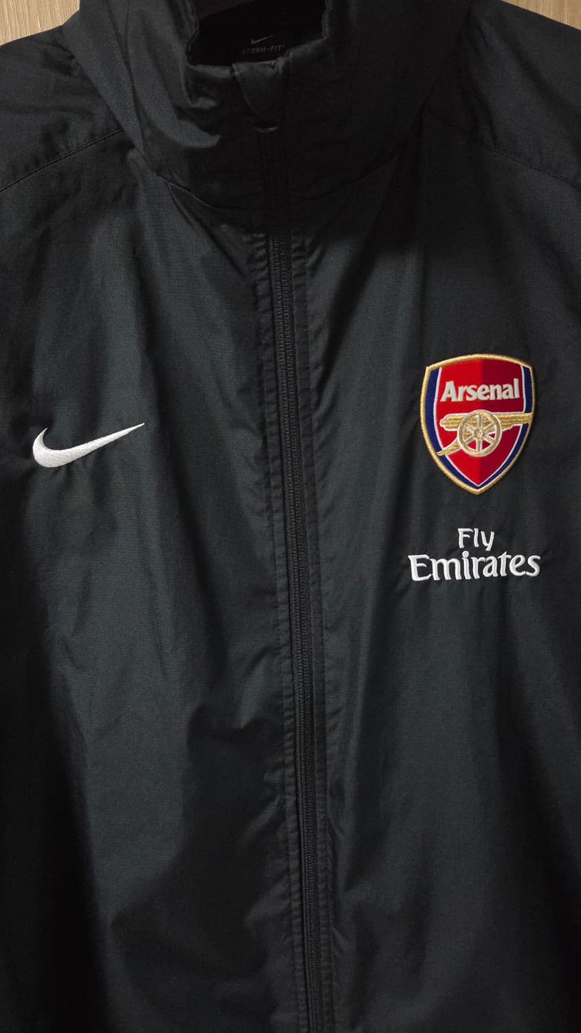 (착샷) 나이키 아스날 바람막이 져지 레트로 상품이미지3
