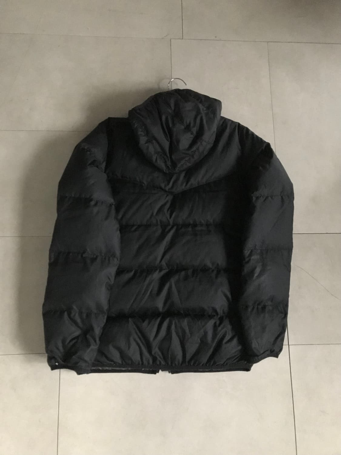 나이키 블랙 투웨이 후드 패딩 상품이미지9