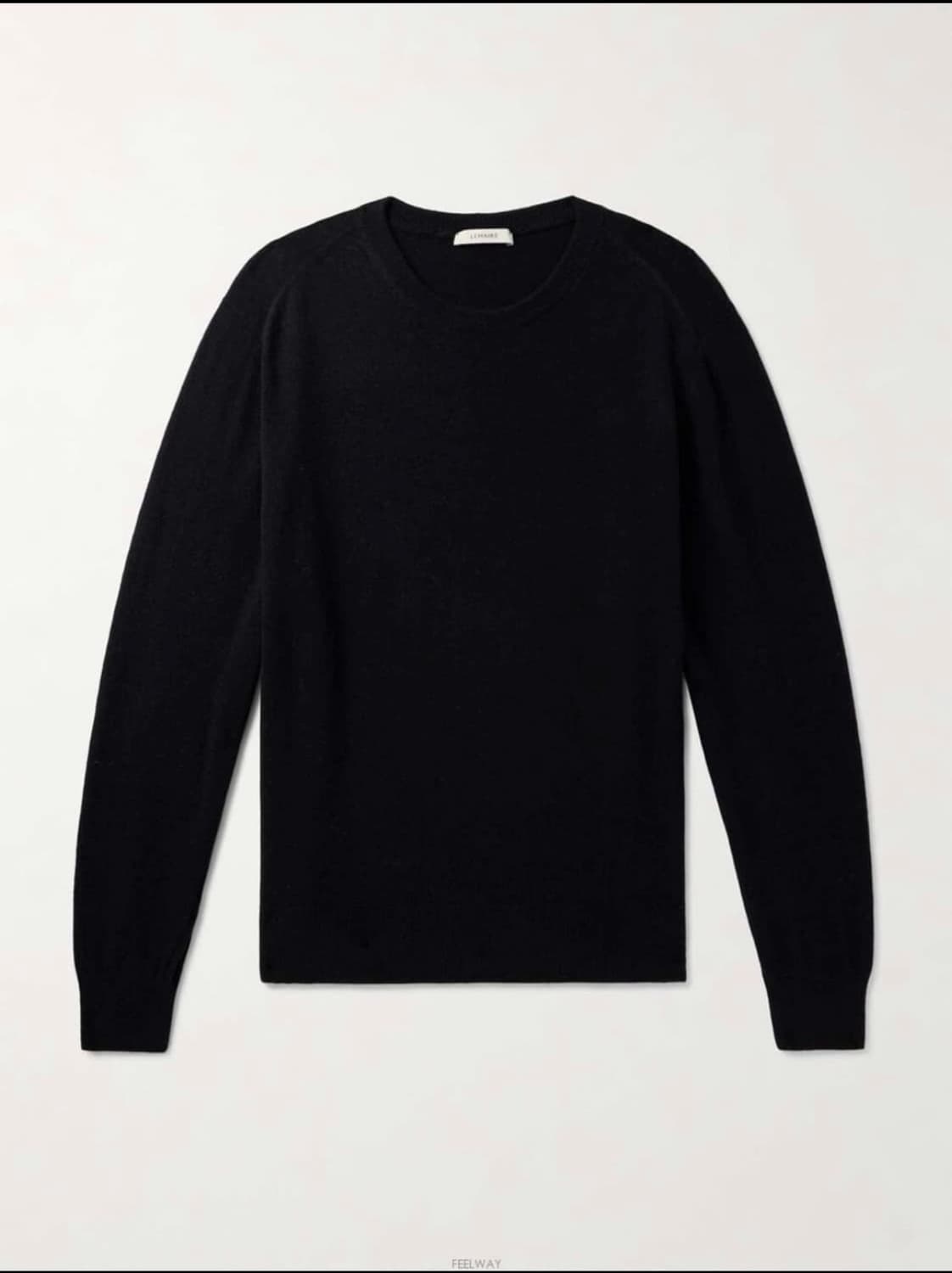 르메르 24SS 울 블렌드 크루넥 스웨터 블랙 L 상품이미지5