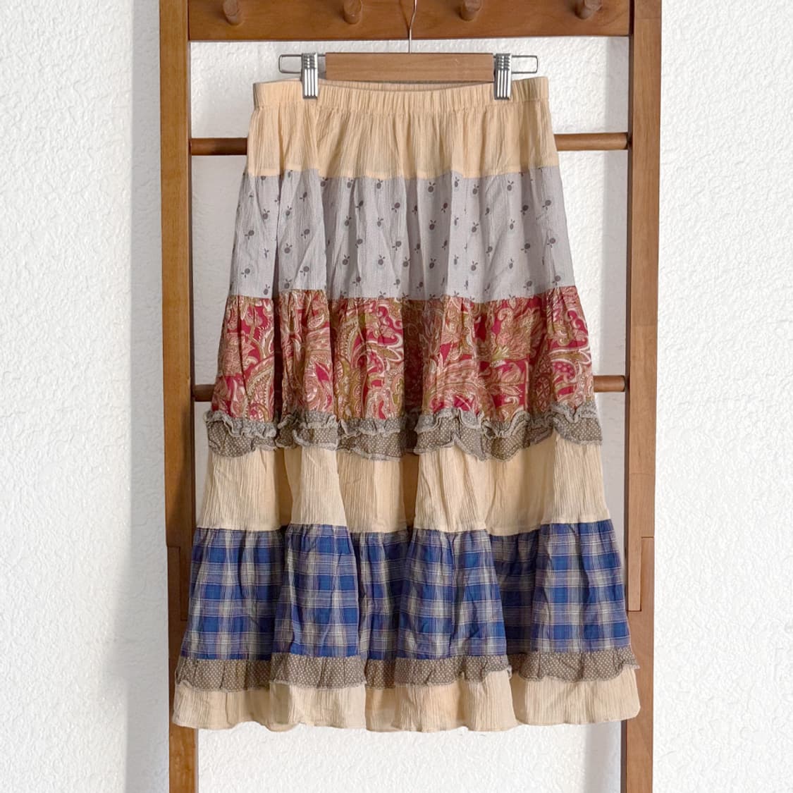 보니포크 패치 스커트 상품이미지1