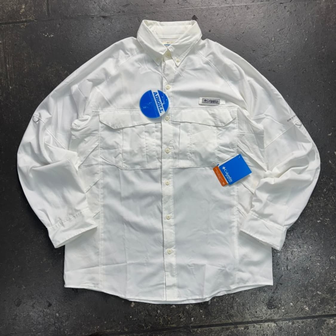 100 콜럼비아 나일론 피싱 셔츠 새상품  상품이미지1