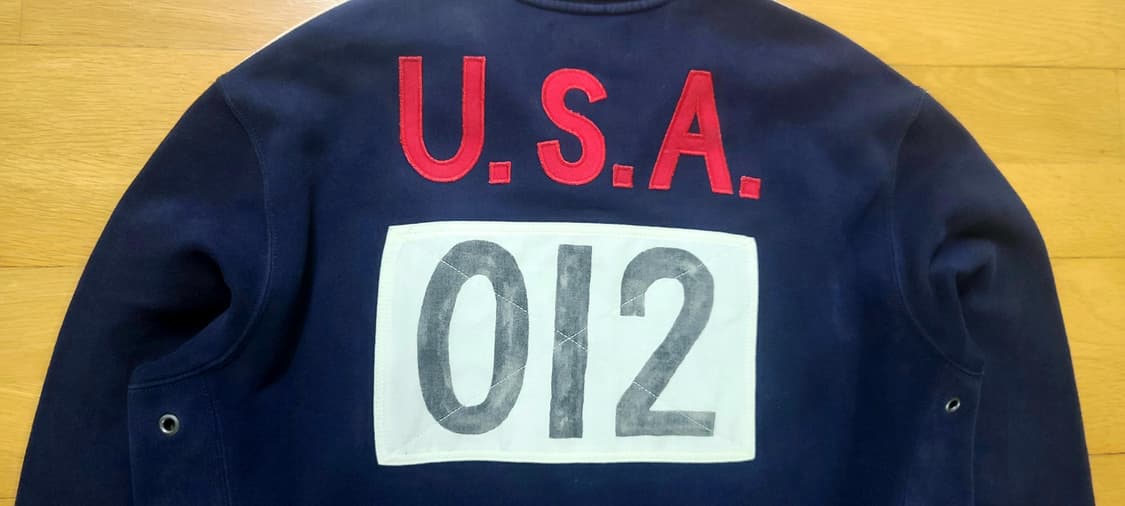 폴로 빅포니 성조기 집업 네이비 L사이즈 상품이미지6