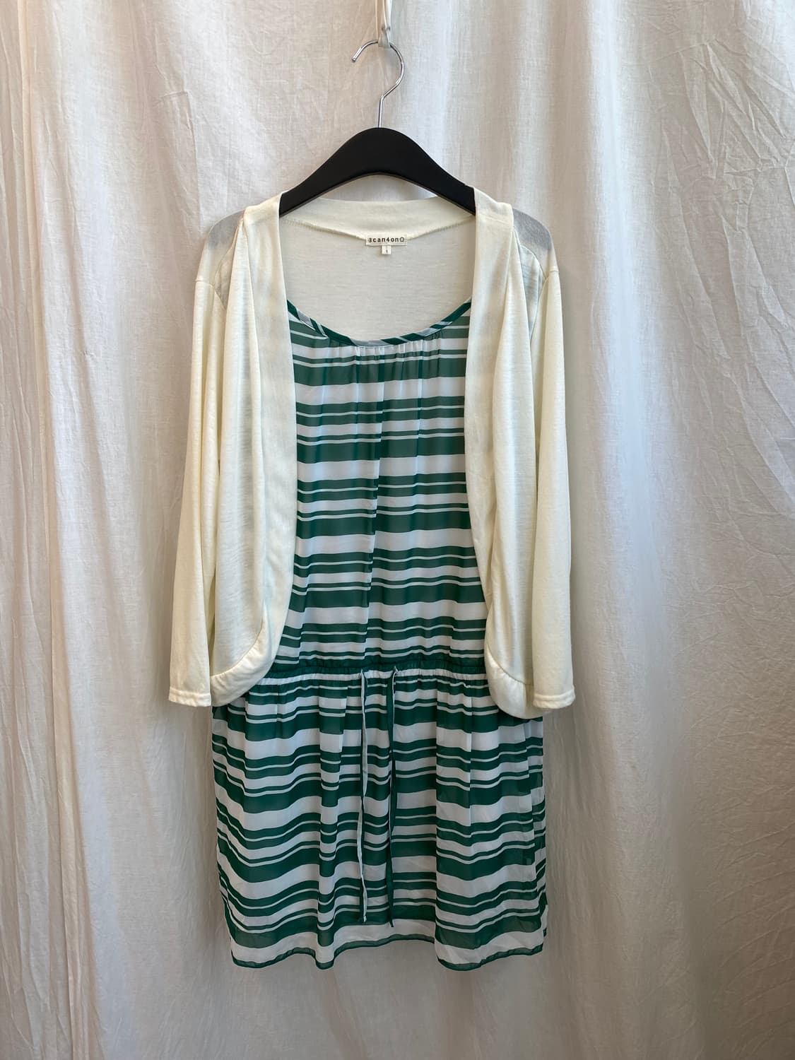 3CAN4ON 그린 가디건 원피스(L) 상품이미지2