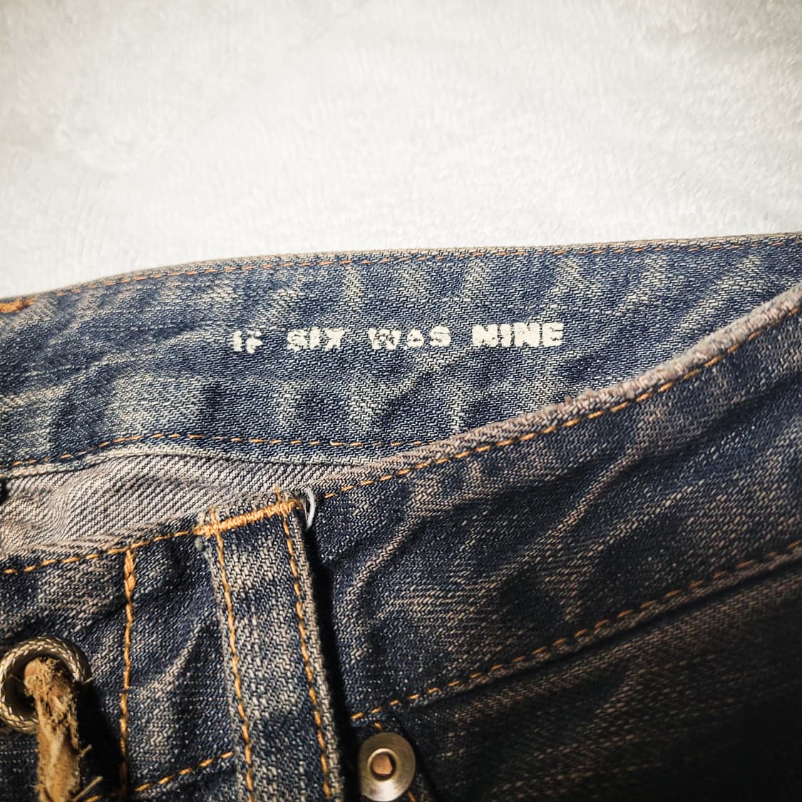 IF SIX WAS NINE Lace Up Flare Denim PT1 상품이미지5