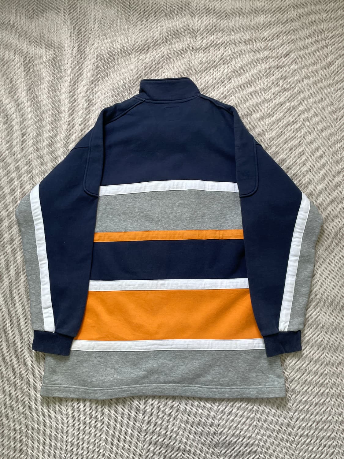 켄터베리 뉴질랜드 럭비 하프 집업스웻  J04142 상품이미지7