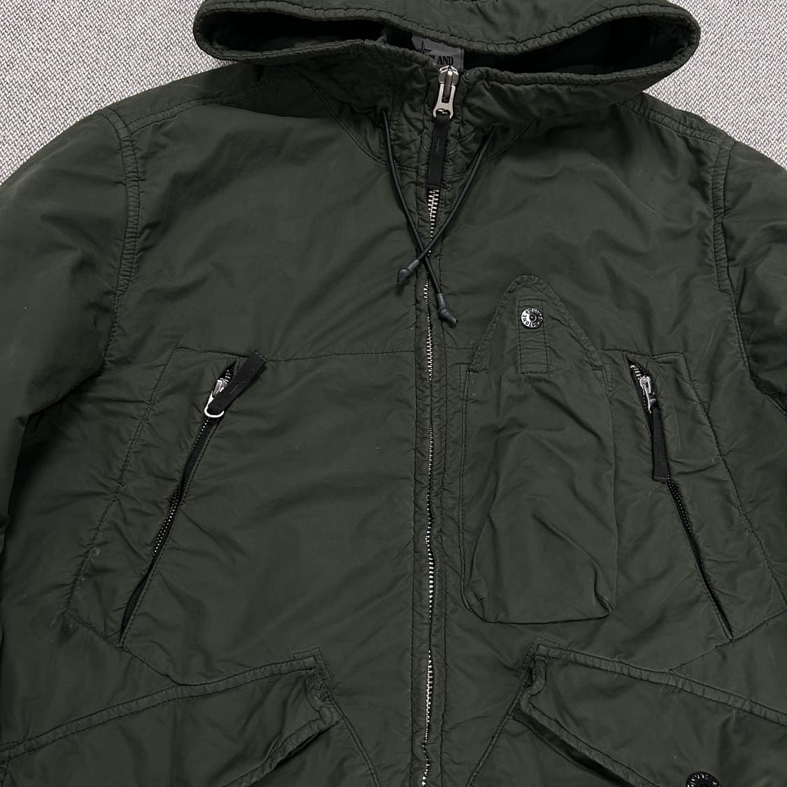 스톤아일랜드 다비드 라이트 TC 마이크로 파일 자켓(L) 상품이미지3