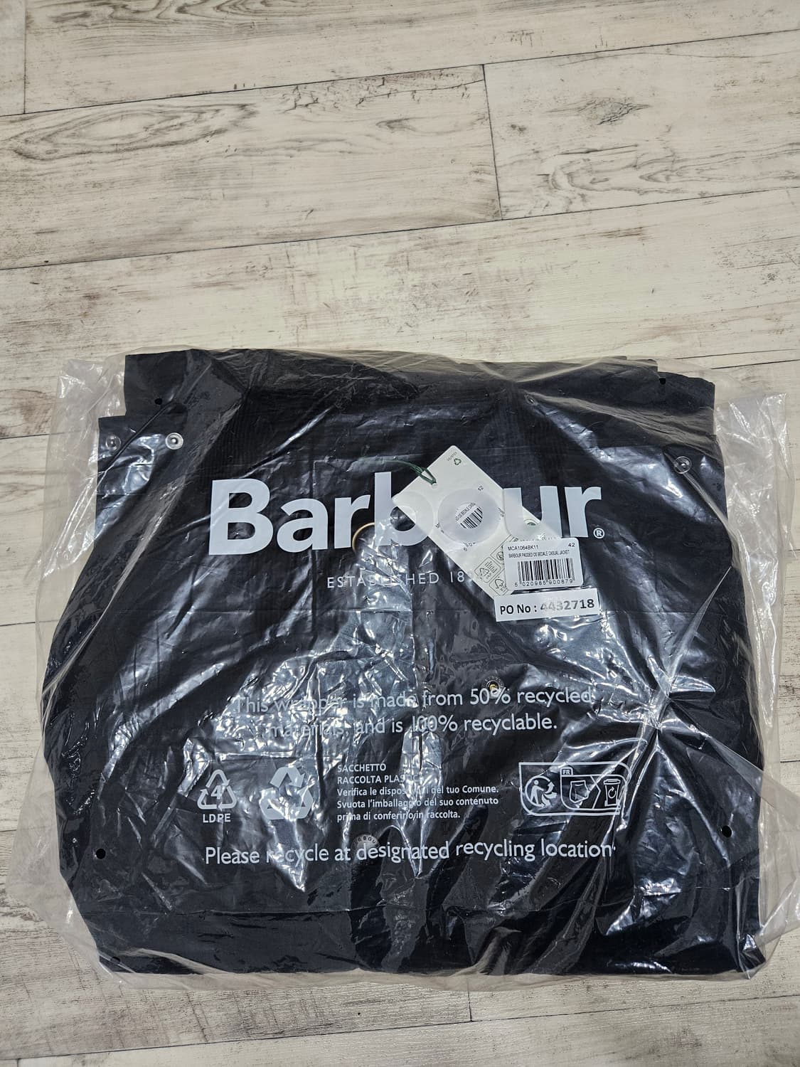 (xl 42)바버 비데일 패디드 캐주얼 자켓 패딩자켓 [새상품] 상품이미지10