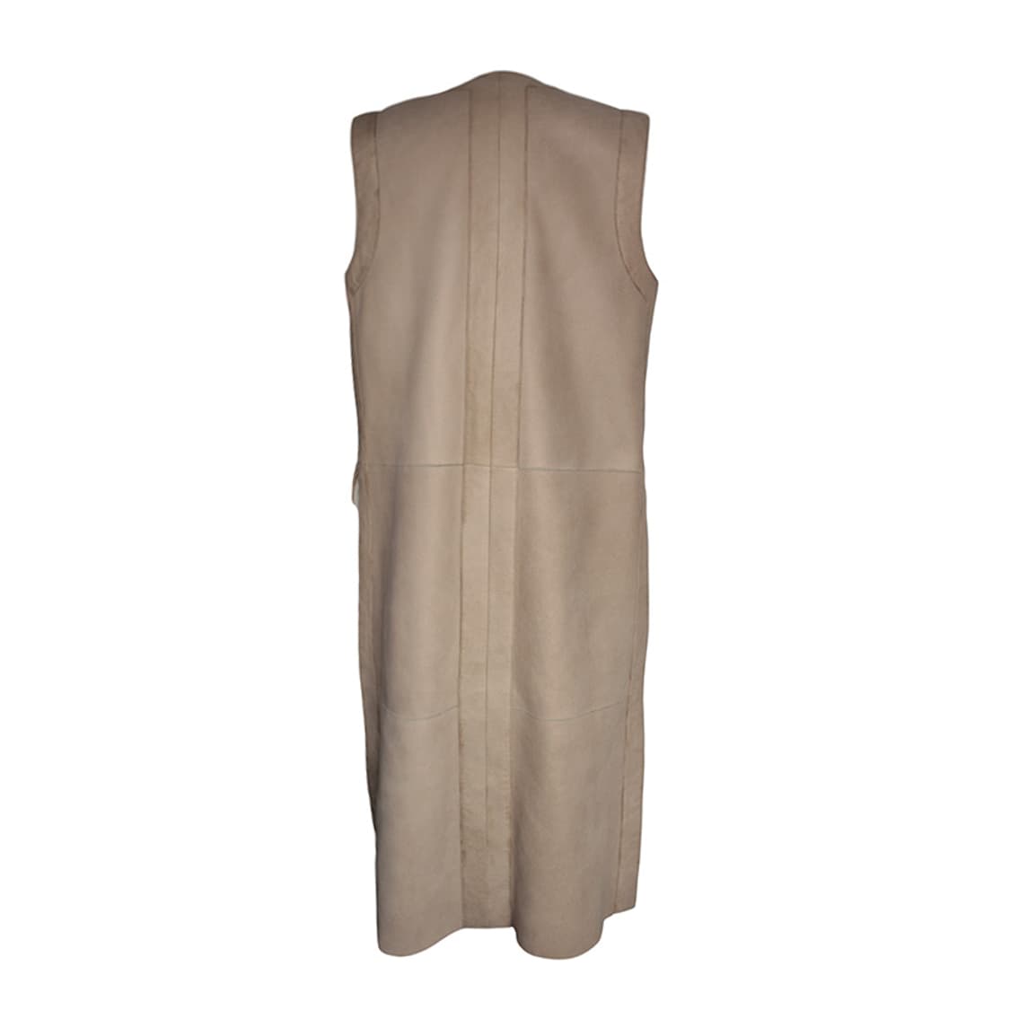 띠어리 토프 램스킨 무스탕 양면 롱베스트 55 상품이미지4