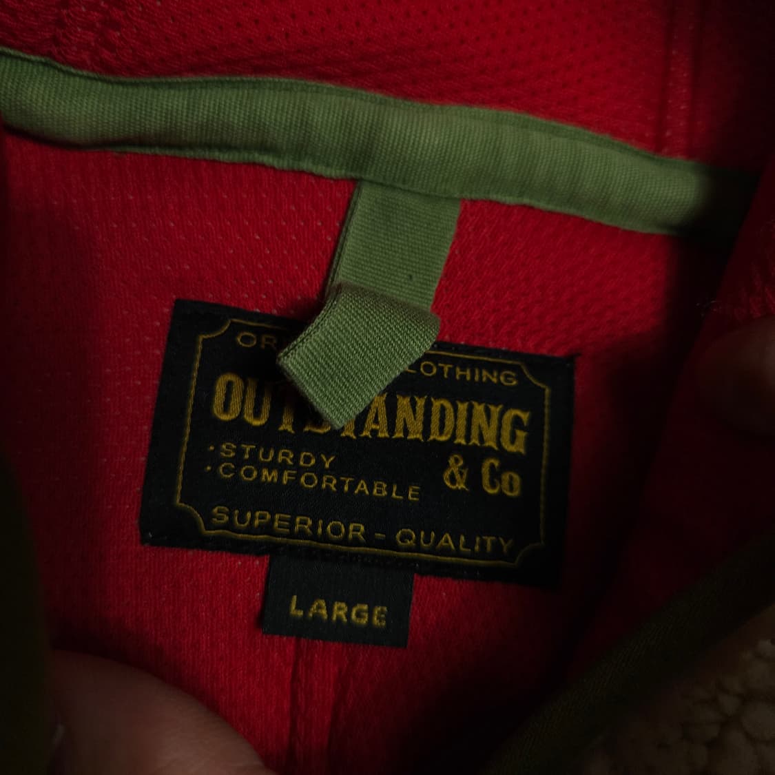 아웃스탠딩 보아 자켓 플리스 L 상품이미지6