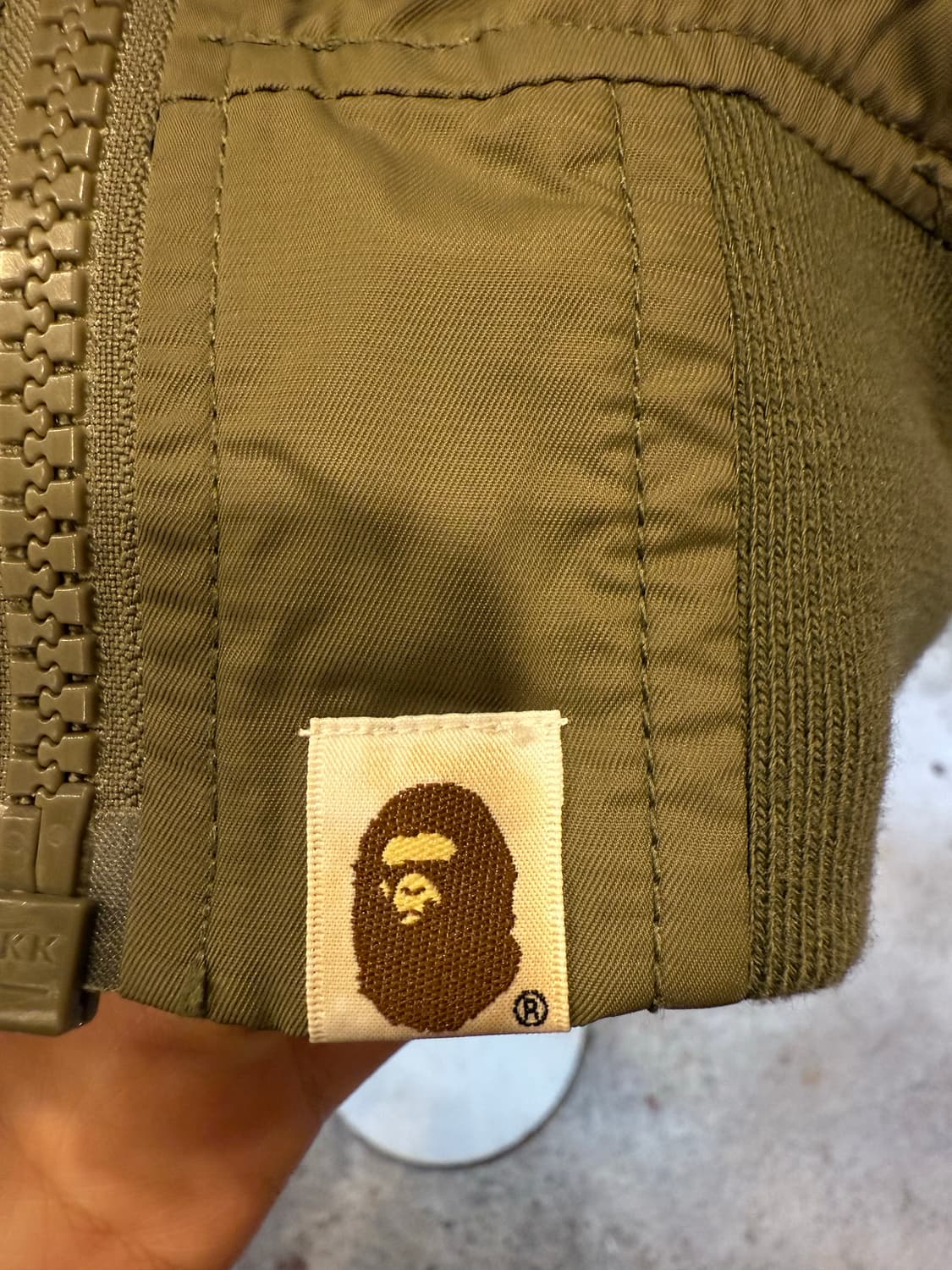 베이프 ma-1 항공 점퍼 상품이미지5