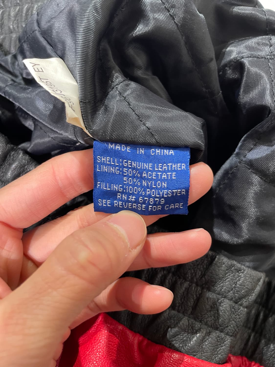 스타터 x 시카고 불스 90’s NBA 레더 자켓 상품이미지8