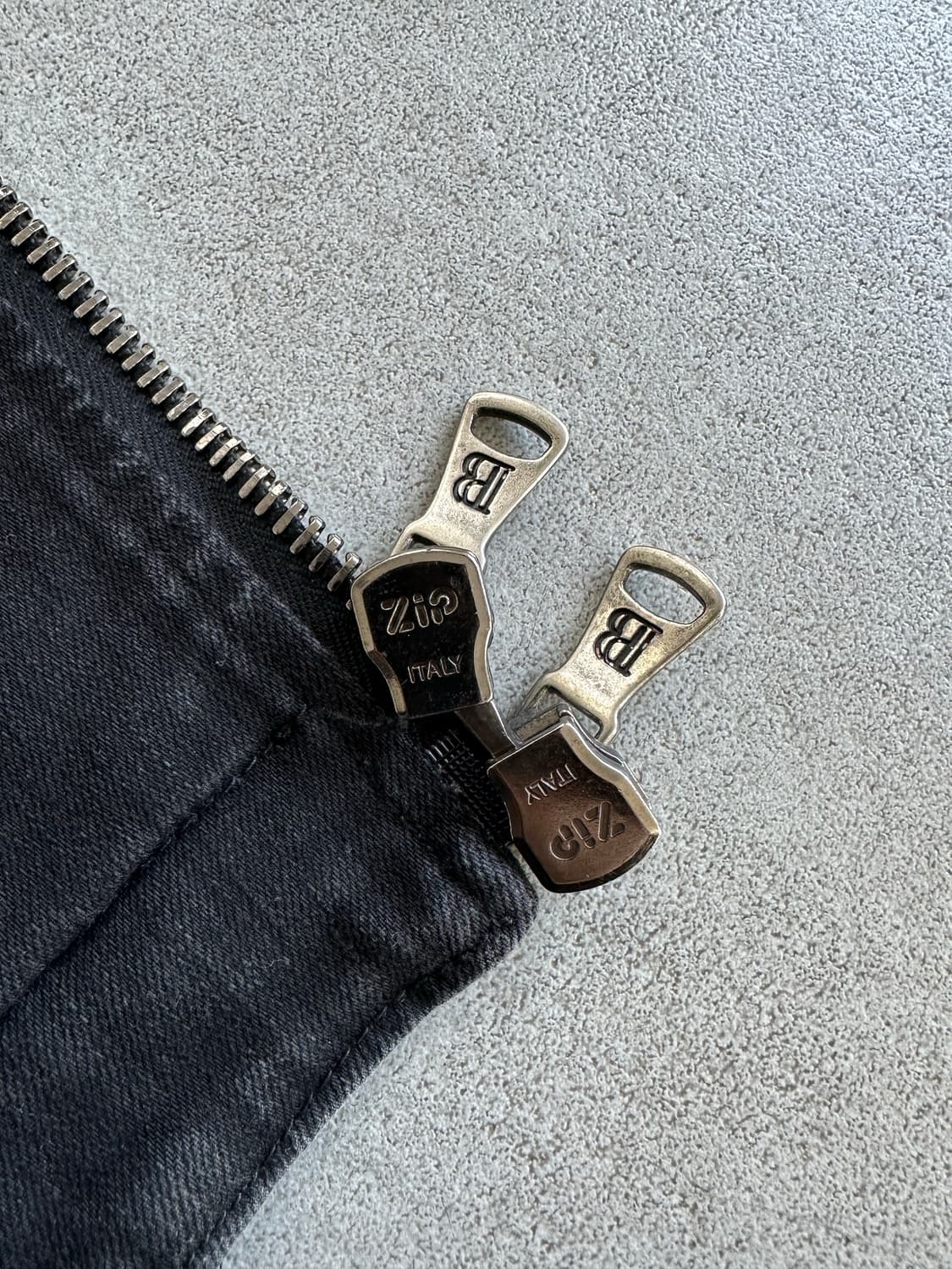 발망 왁스코팅 퀼팅 바이커 자켓 상품이미지9