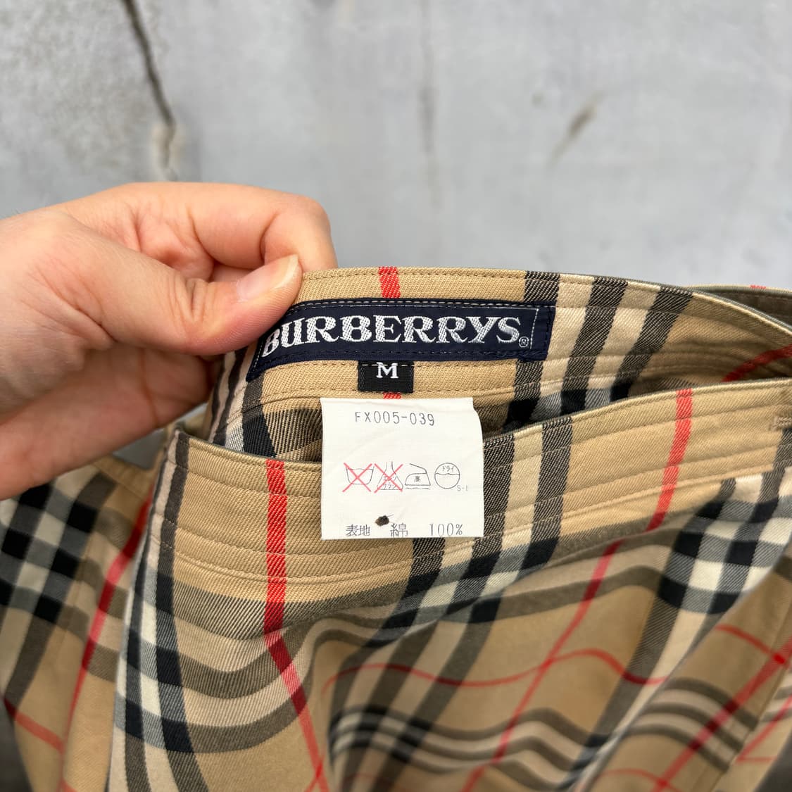 Burberrys 90s 버버리 노바체크 리버시블 양면 스커트 상품이미지10