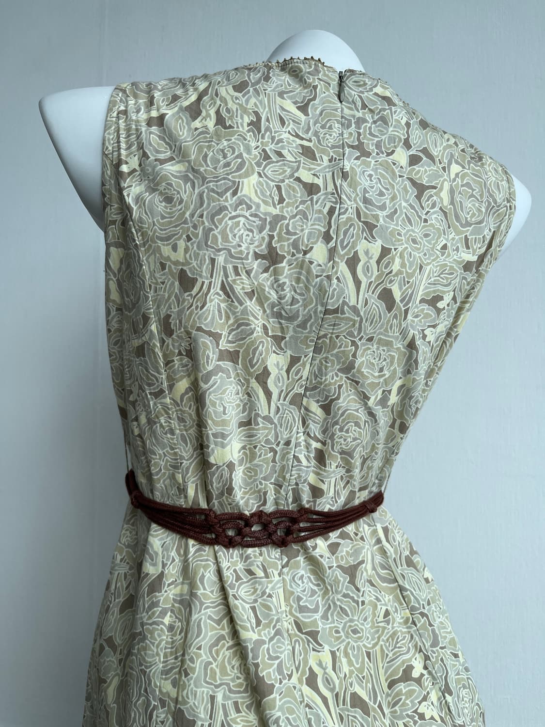 *SALE) MAJOLICA 플로럴 코튼 롱 원피스  상품이미지5