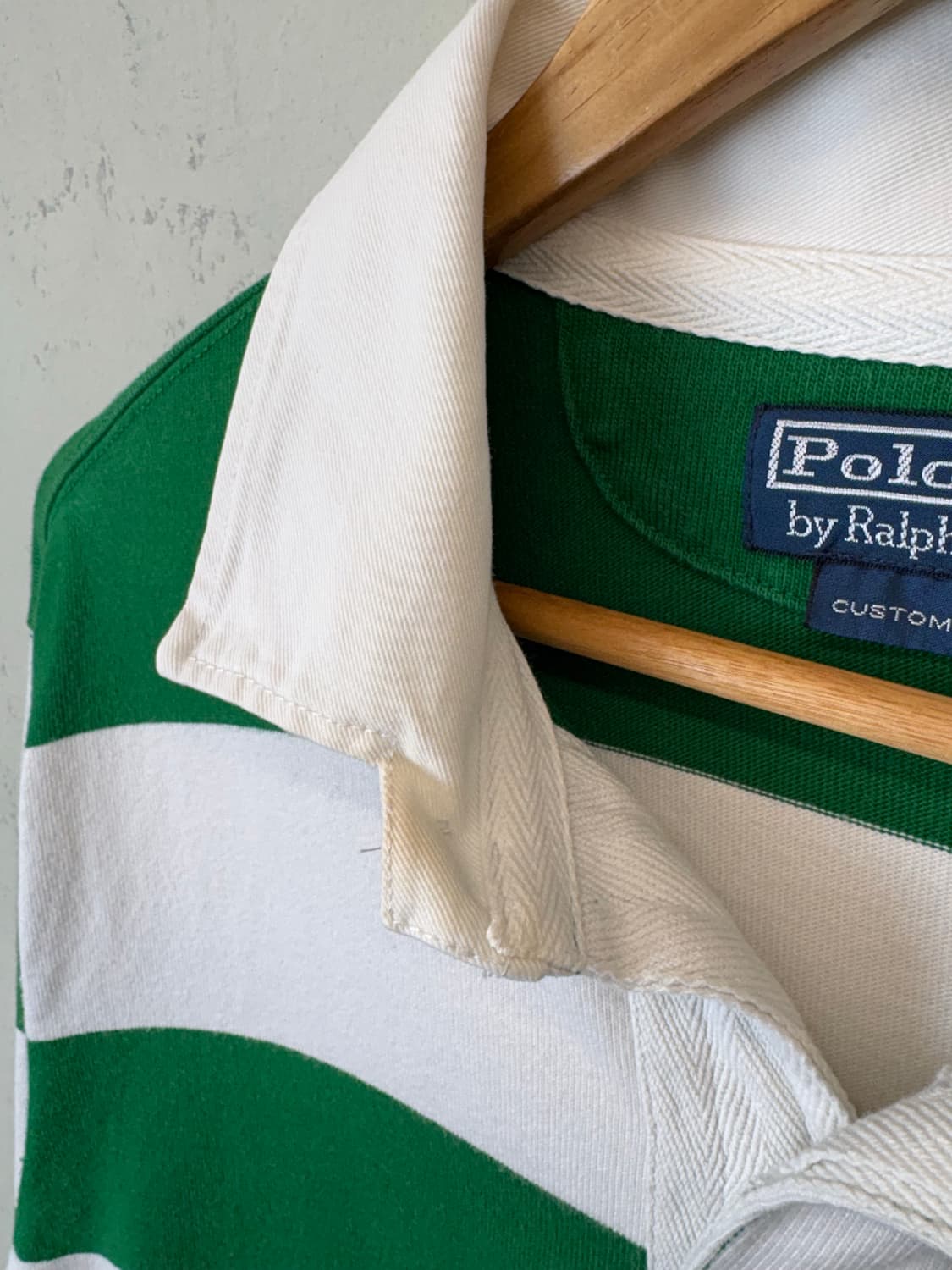 폴로랄프로렌 빈티지 단가라 럭비 셔츠 상품이미지10