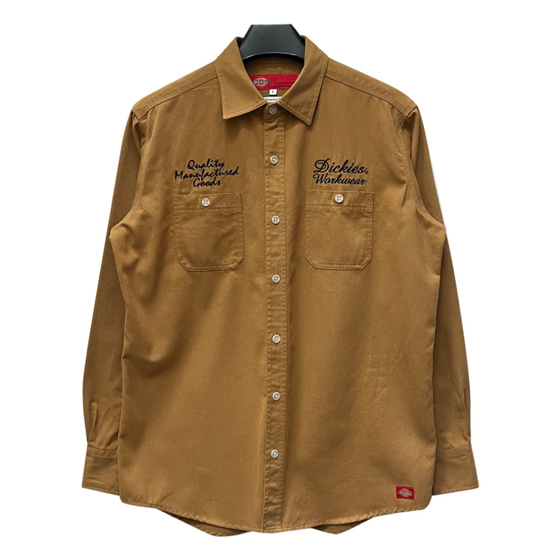 디키즈 워크웨어 레귤러핏 자수 레터링 셔츠 남방 L 상품이미지1