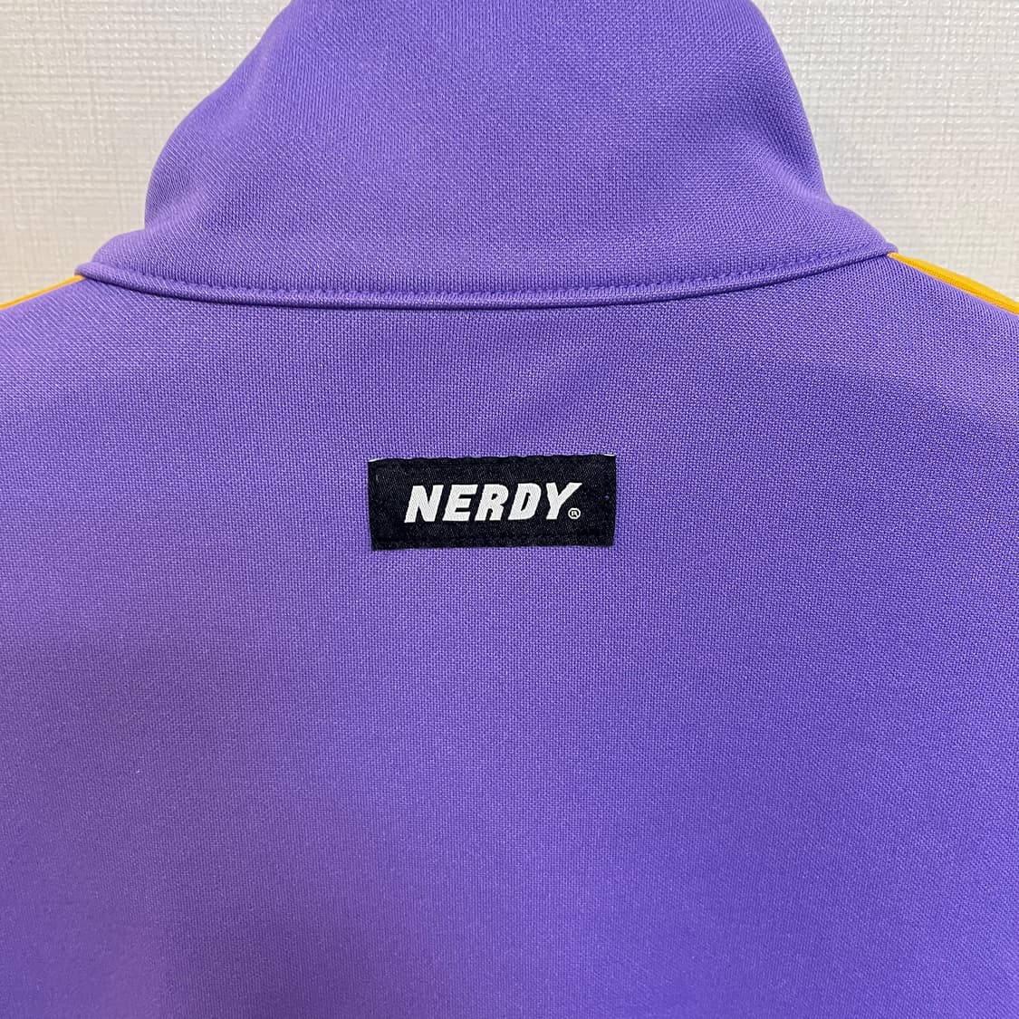 (M) 널디(NERDY) 퍼플 트랙탑 져지 재킷 상품이미지5