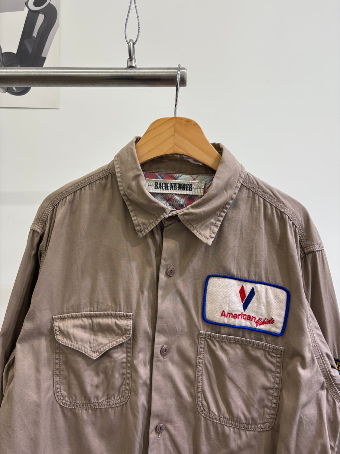BACK NUMBER 셔츠 상품이미지2