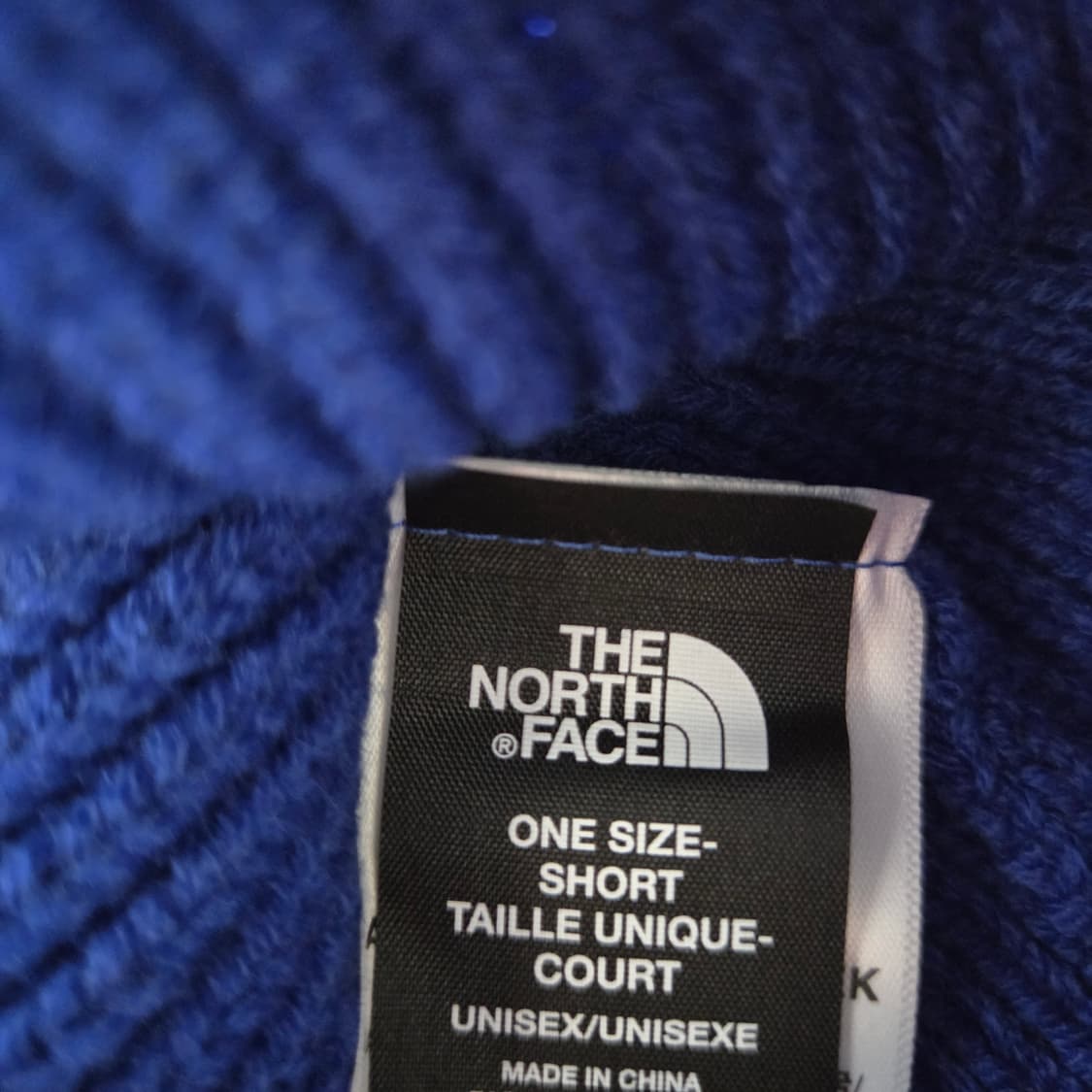 (OS) 노스페이스 블루 비니 판매합니다. 상품이미지3
