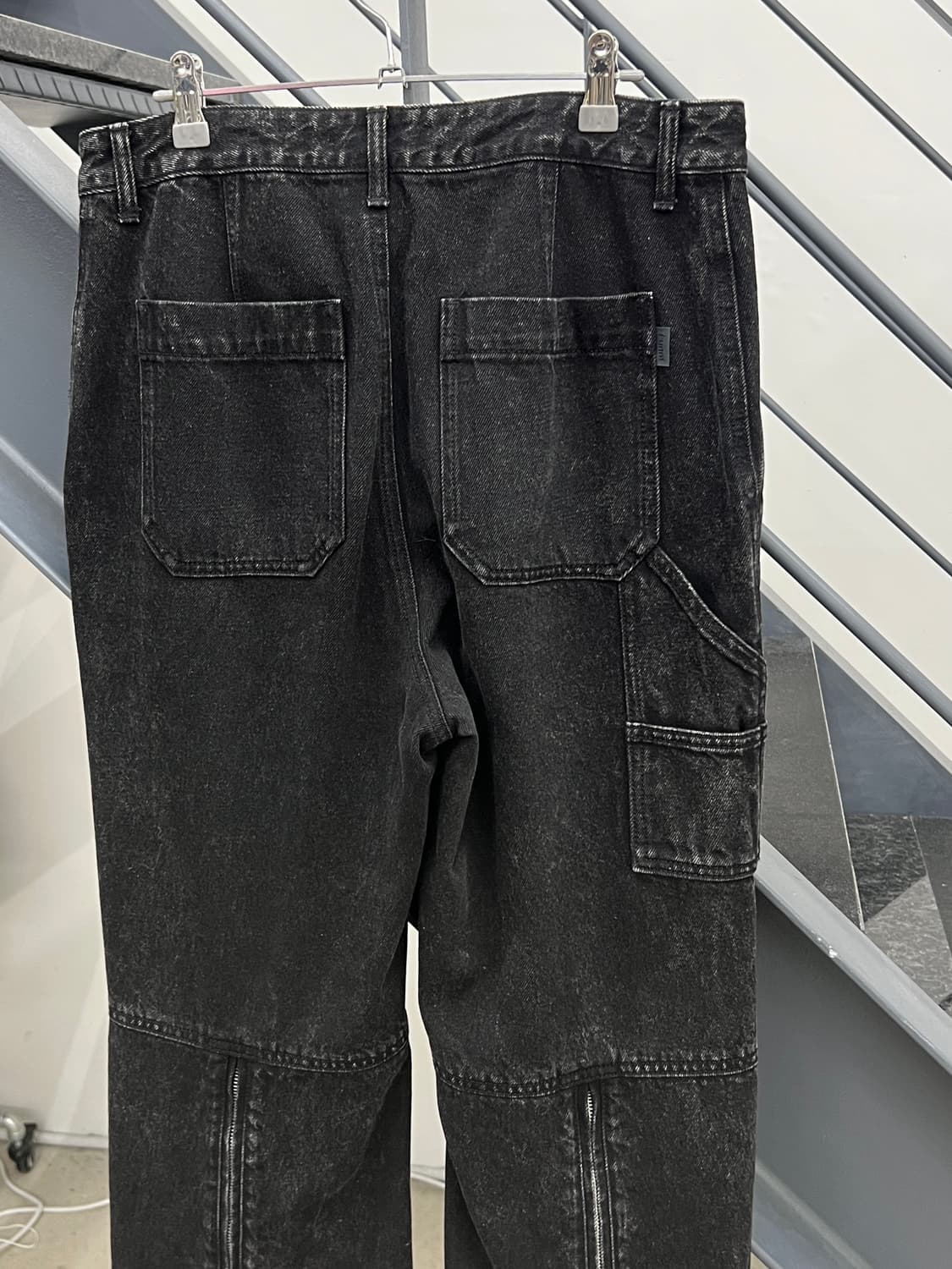 준지 23FW 데님 맥 카고 팬츠 / 블랙 상품이미지6