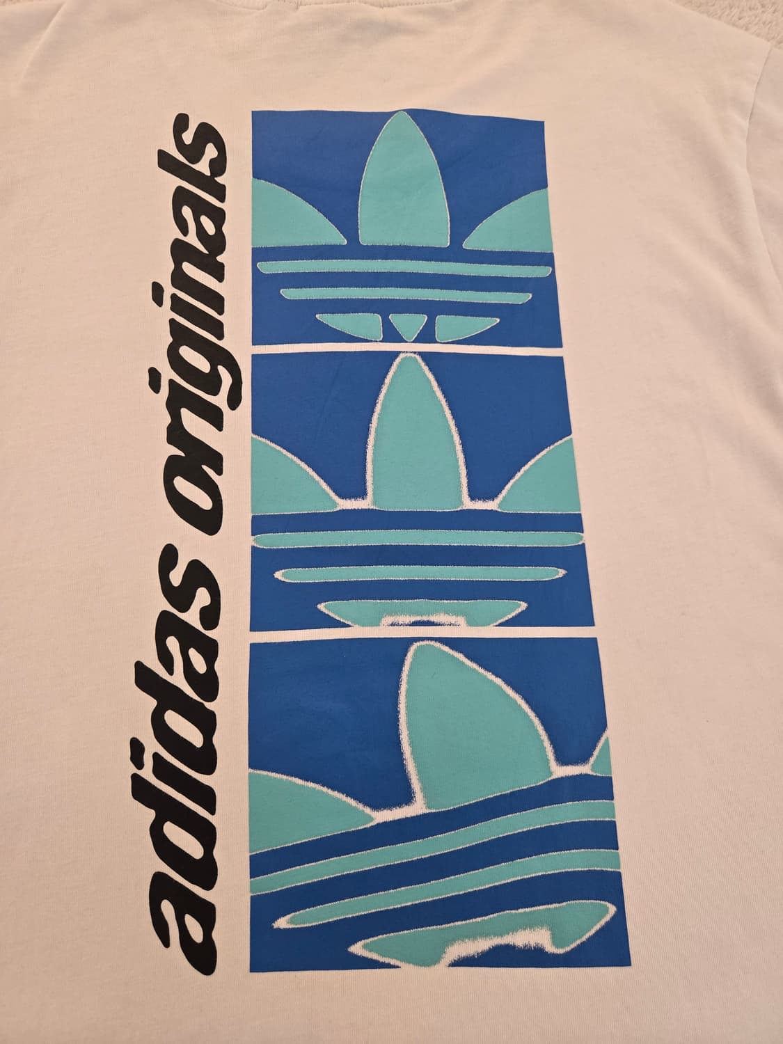 아디다스 오리지널 반팔 티셔츠 화이트 후면 포인트 100 상품이미지7