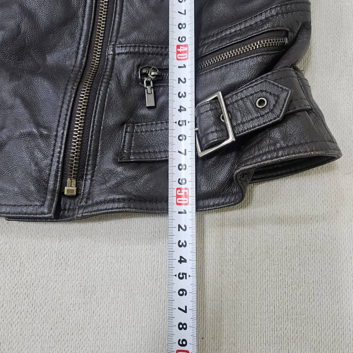 66 로보 여성 양가죽 라이더 자켓 0331Y 상품이미지6