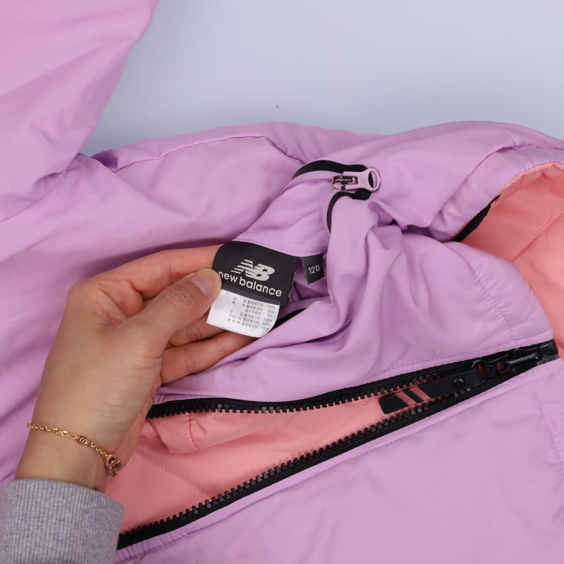120 뉴발란스 키즈 리버시블 자켓 0421H1 상품이미지5