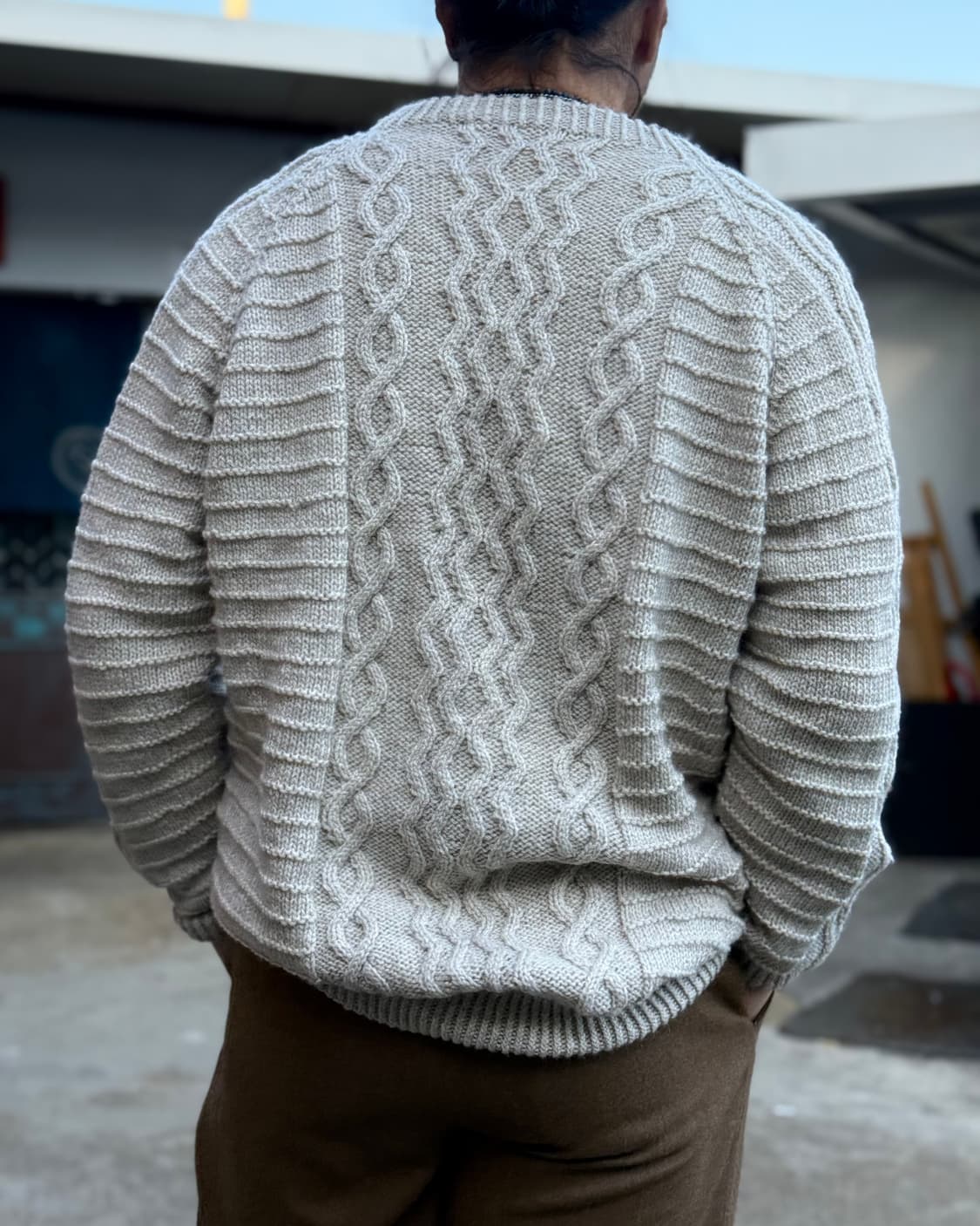 빈티지 피셔맨 스웨터 103-105 상품이미지9