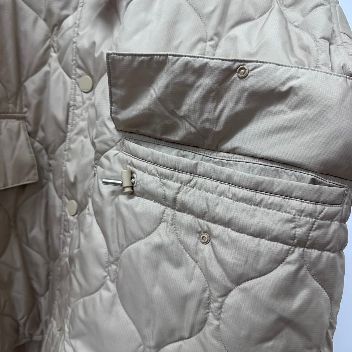 (새상품) 카파 KAPPA 오버핏 퀼팅 파카 점퍼 XL J26 상품이미지7